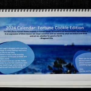 fortune cookies calendar