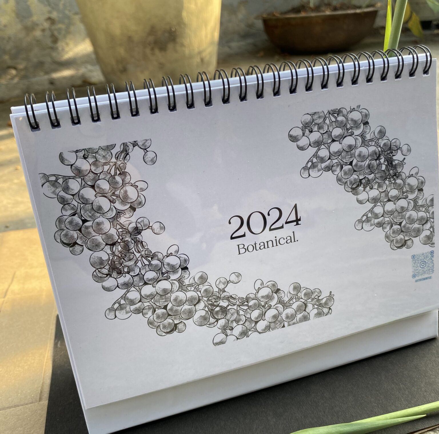 Botanical Calendar 2024 Art By SS   Botanical Calendar 1536x1516 